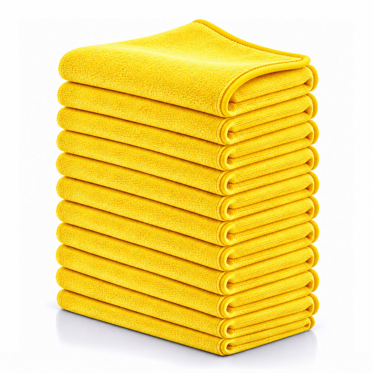 Microfiber Cleaning Towels – Pack of 10 | Size 40 × 60 cm